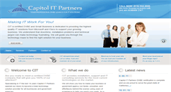 Desktop Screenshot of capitolitpartners.com